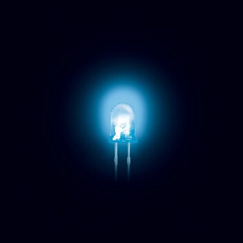 LED 5mm, supersvijetla, plava